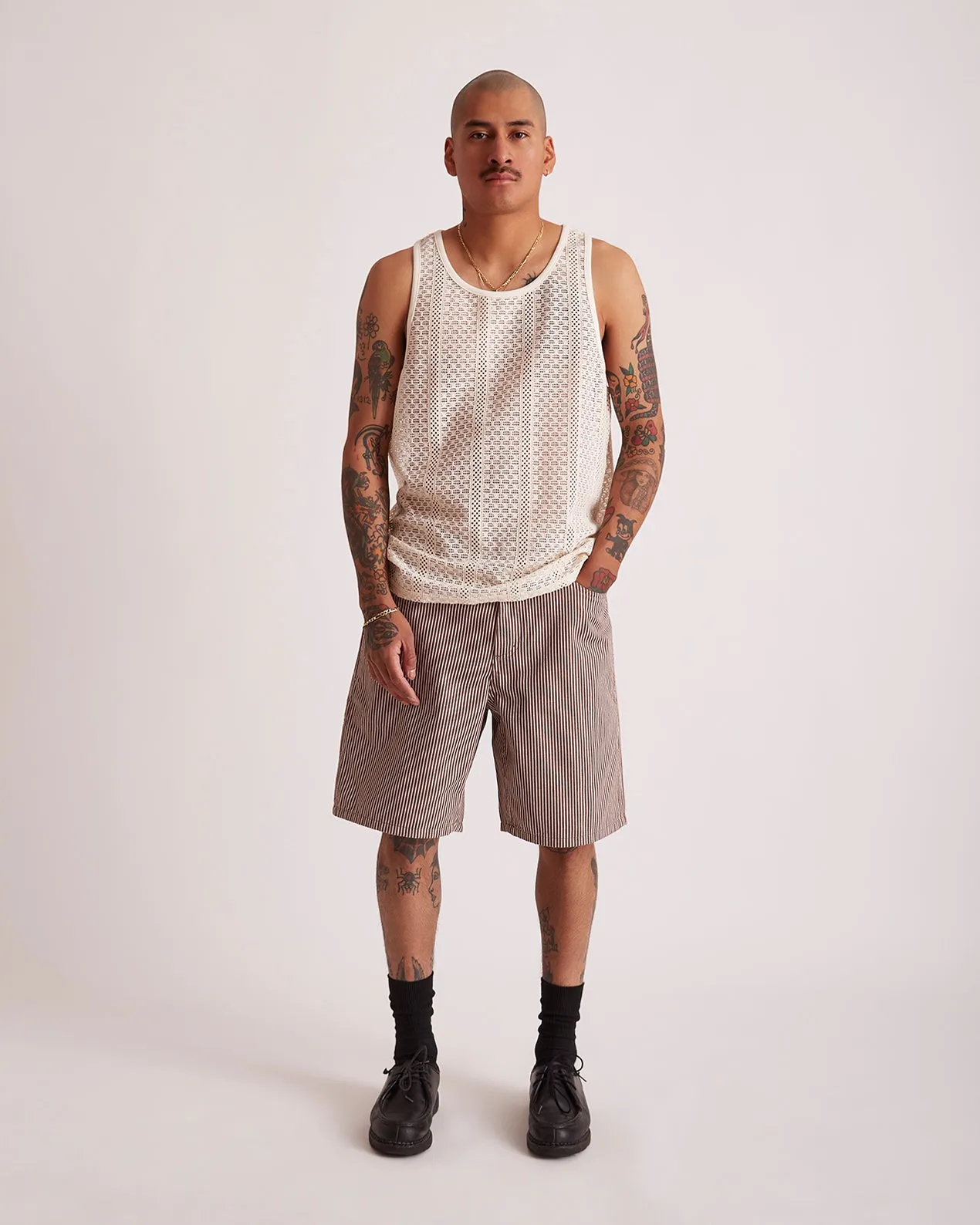 Gabriel Cotton Lace Tank sold by Saturdays New York City product image thumbnail 2
