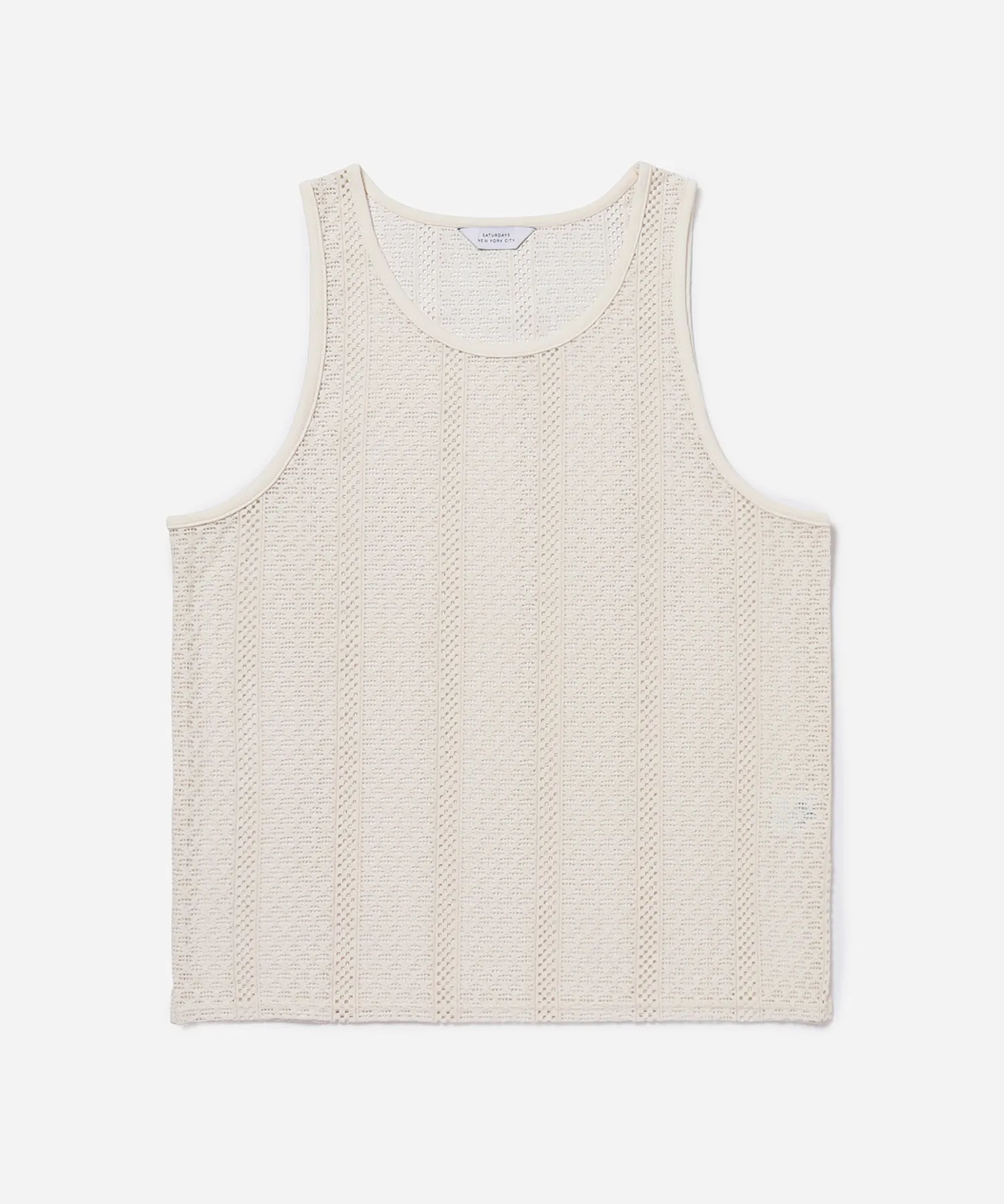 Gabriel Cotton Lace Tank sold by Saturdays New York City