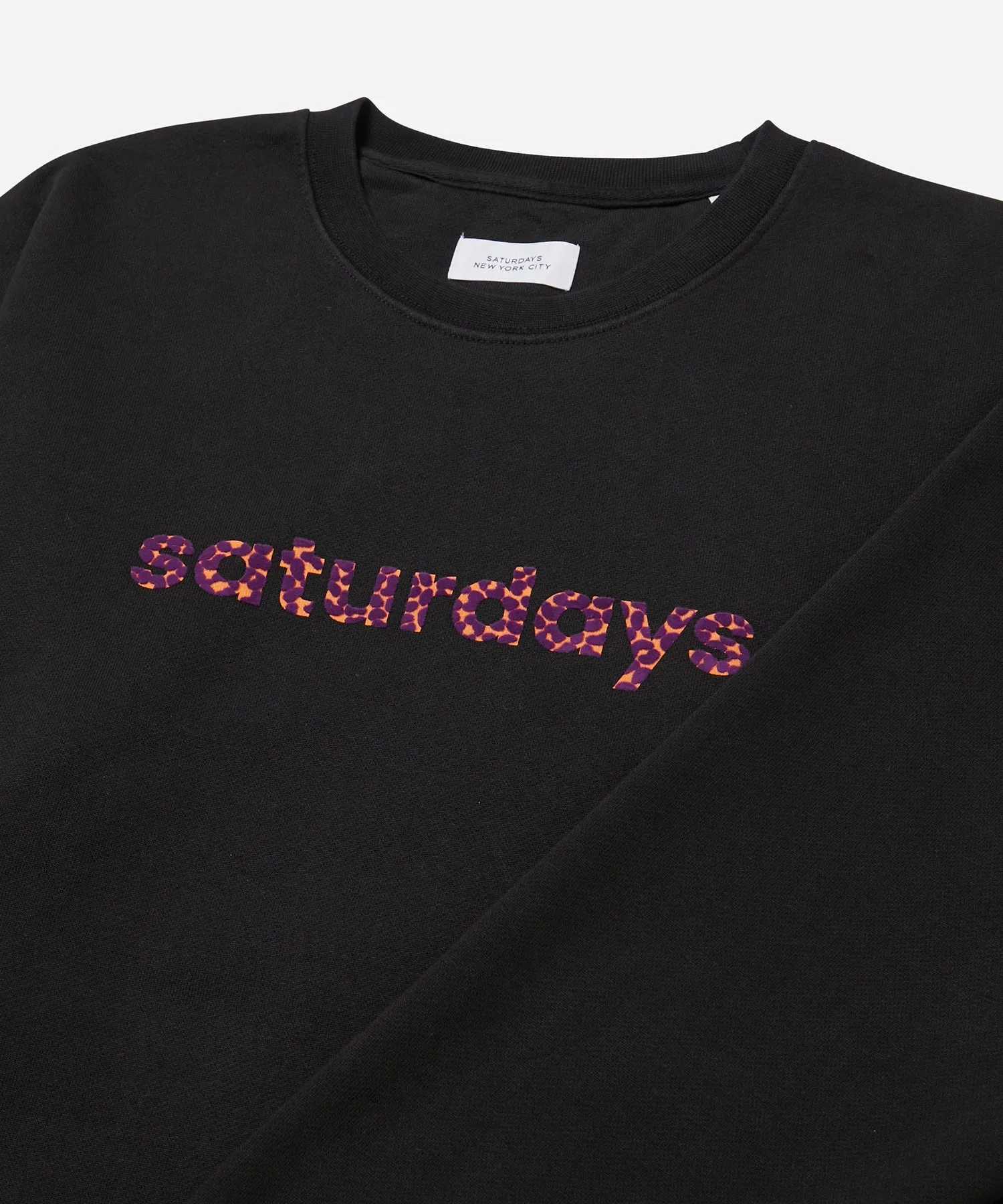Bowery Cheetah Crew sold by Saturdays New York City product image thumbnail 3