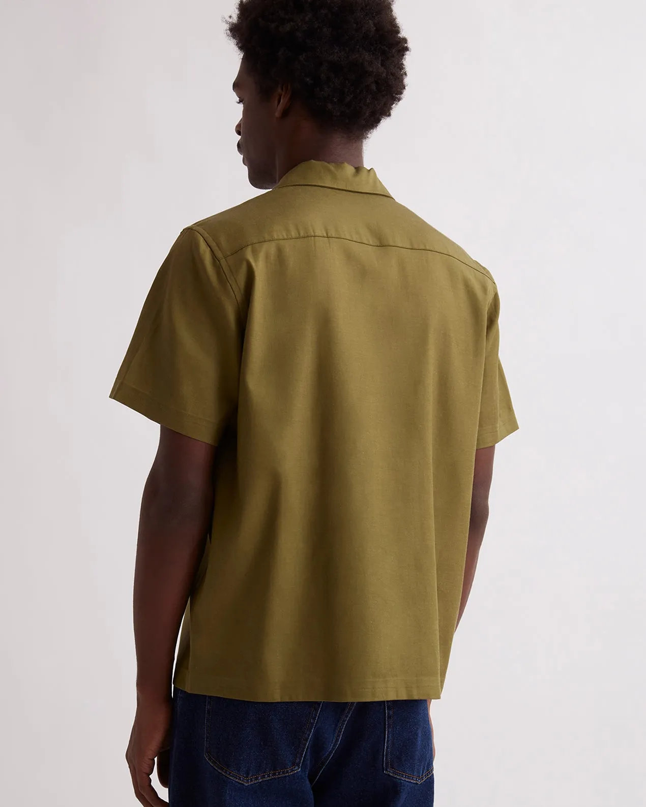 York Camp Collar SS Shirt sold by Saturdays New York City product image thumbnail 4