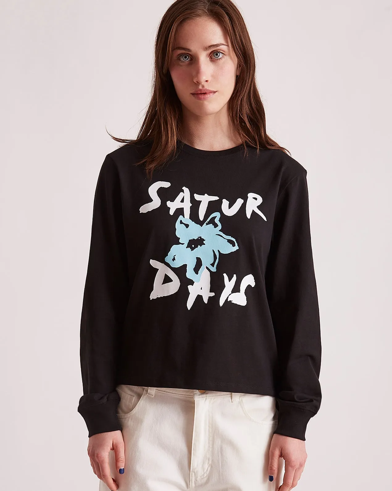 Flower Standard LS Tee sold by Saturdays New York City product image thumbnail 3