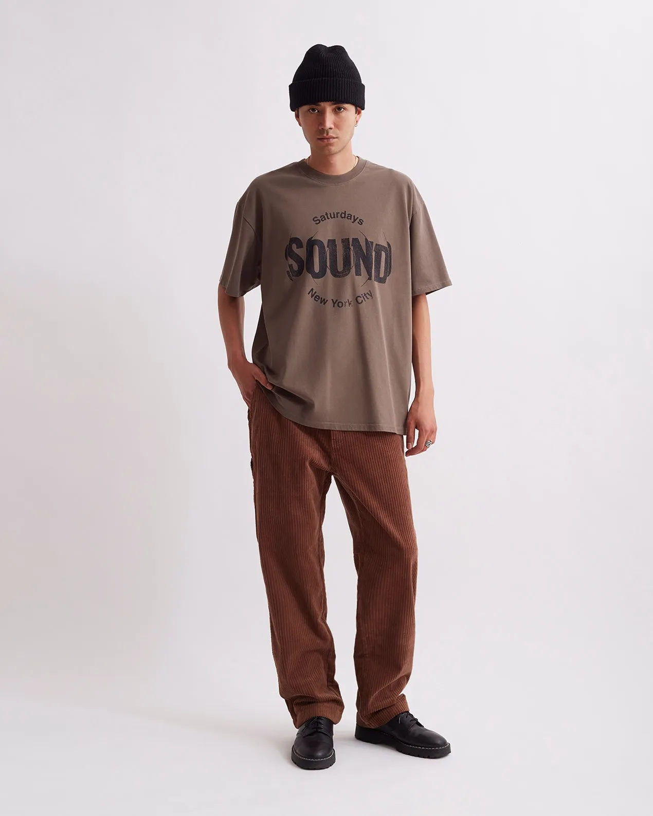 Sound Relaxed Short Sleeve Tee sold by Saturdays New York City product image thumbnail 2