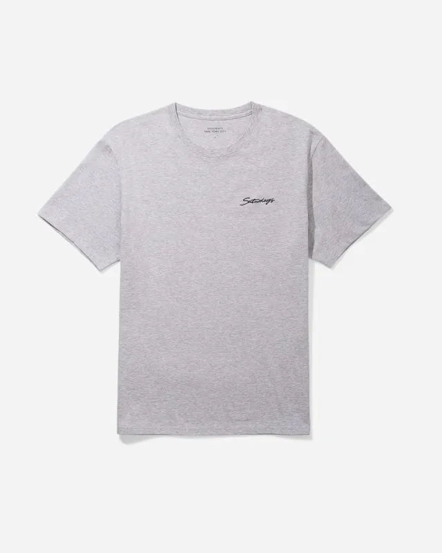 Saturdays Embroidered SS Tee sold by Saturdays New York City