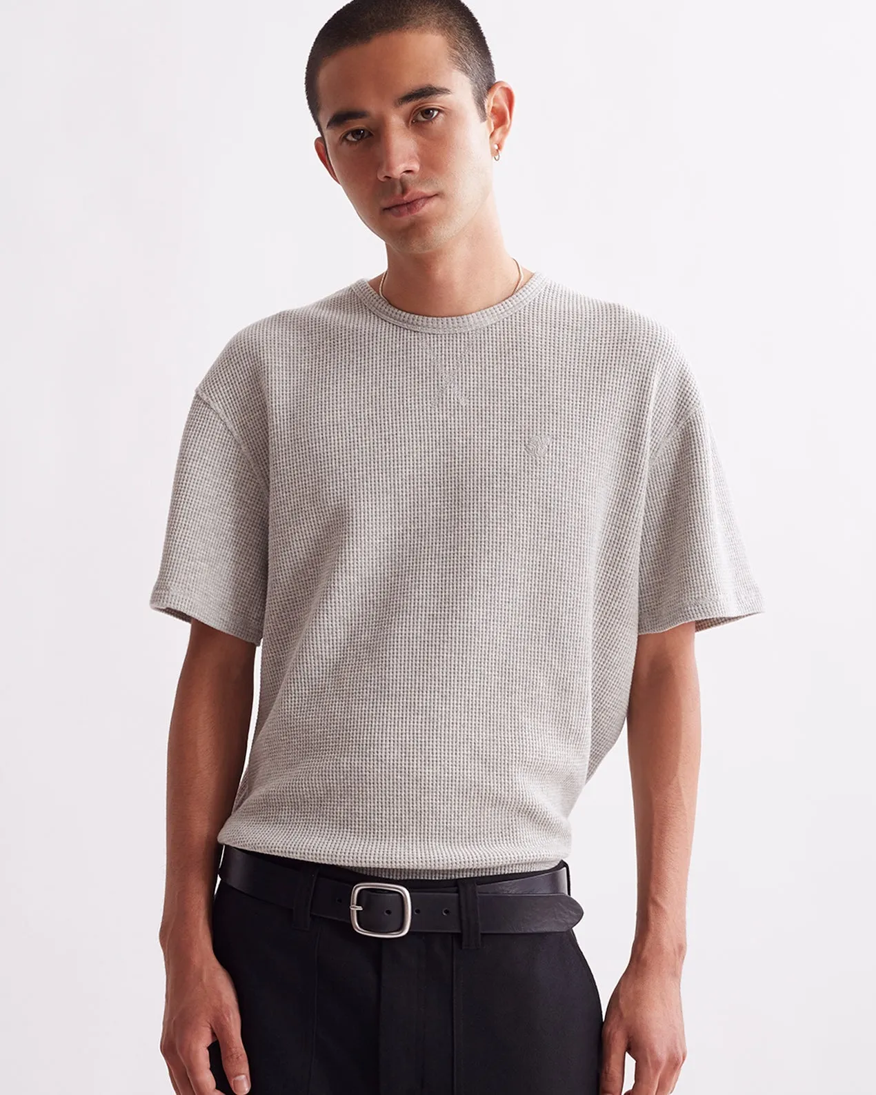 Waffle Relaxed SS Tee sold by Saturdays New York City product image thumbnail 3