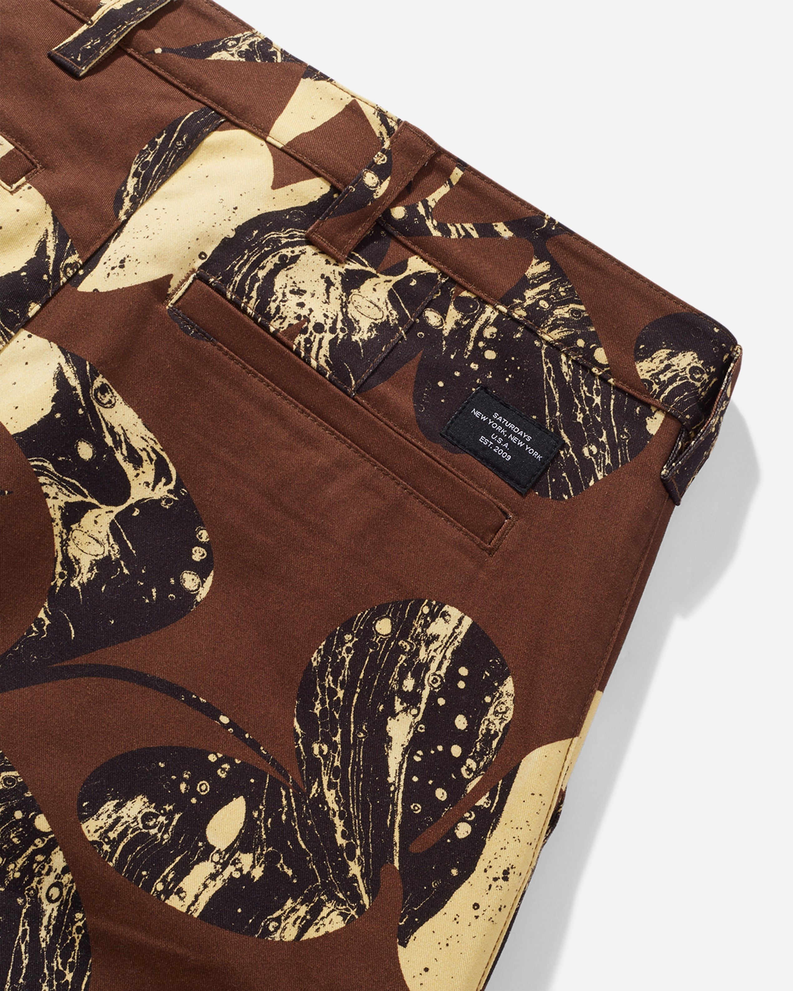 Ross Brushed Camo Cotton Pant sold by Saturdays New York City product image thumbnail 5