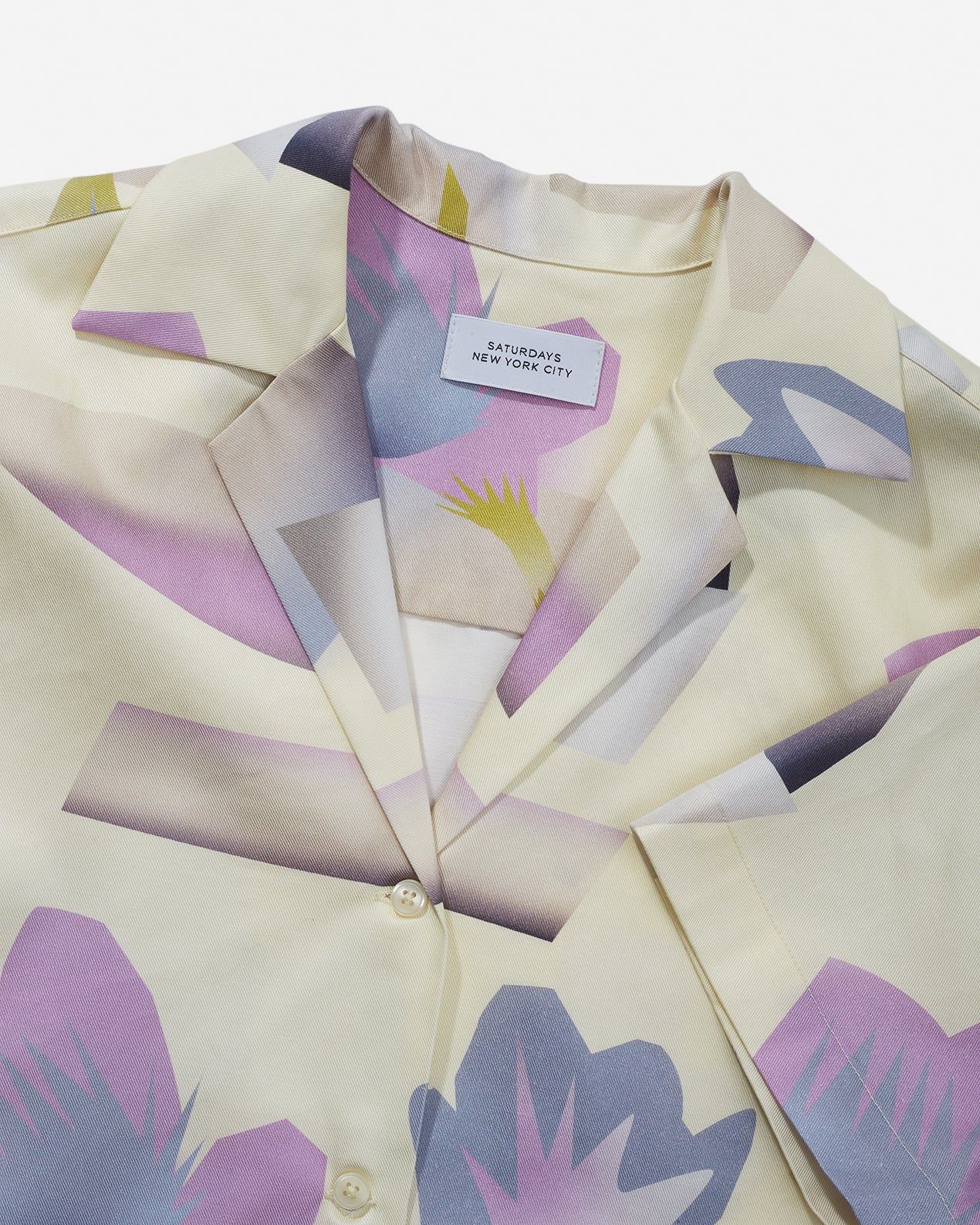 Dani Lagoon Blooms Camp Collar Short Sleeve Shirt sold by Saturdays New York City product image thumbnail 5