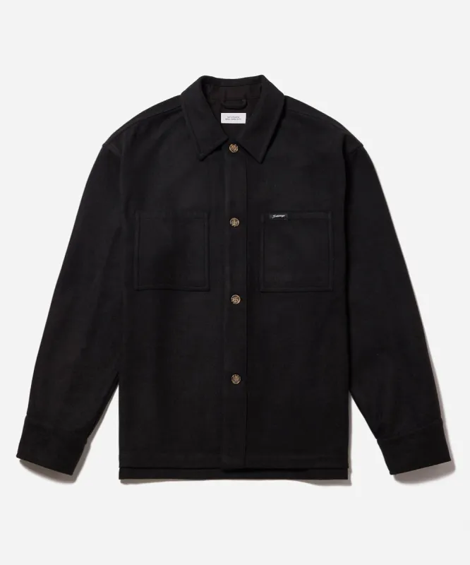 Driessen Wool Overshirt sold by Saturdays New York City