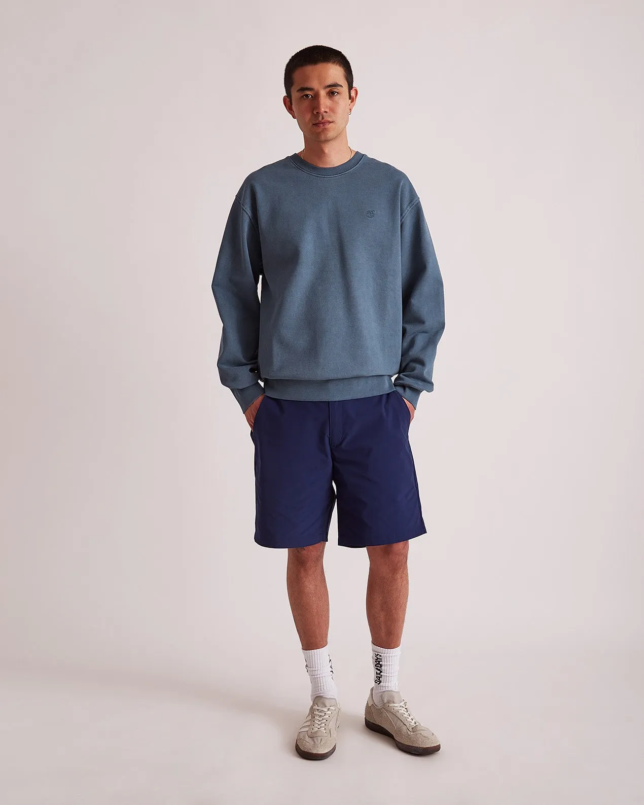 Pigment Dyed SNYC Bowery Crew sold by Saturdays New York City product image thumbnail 2