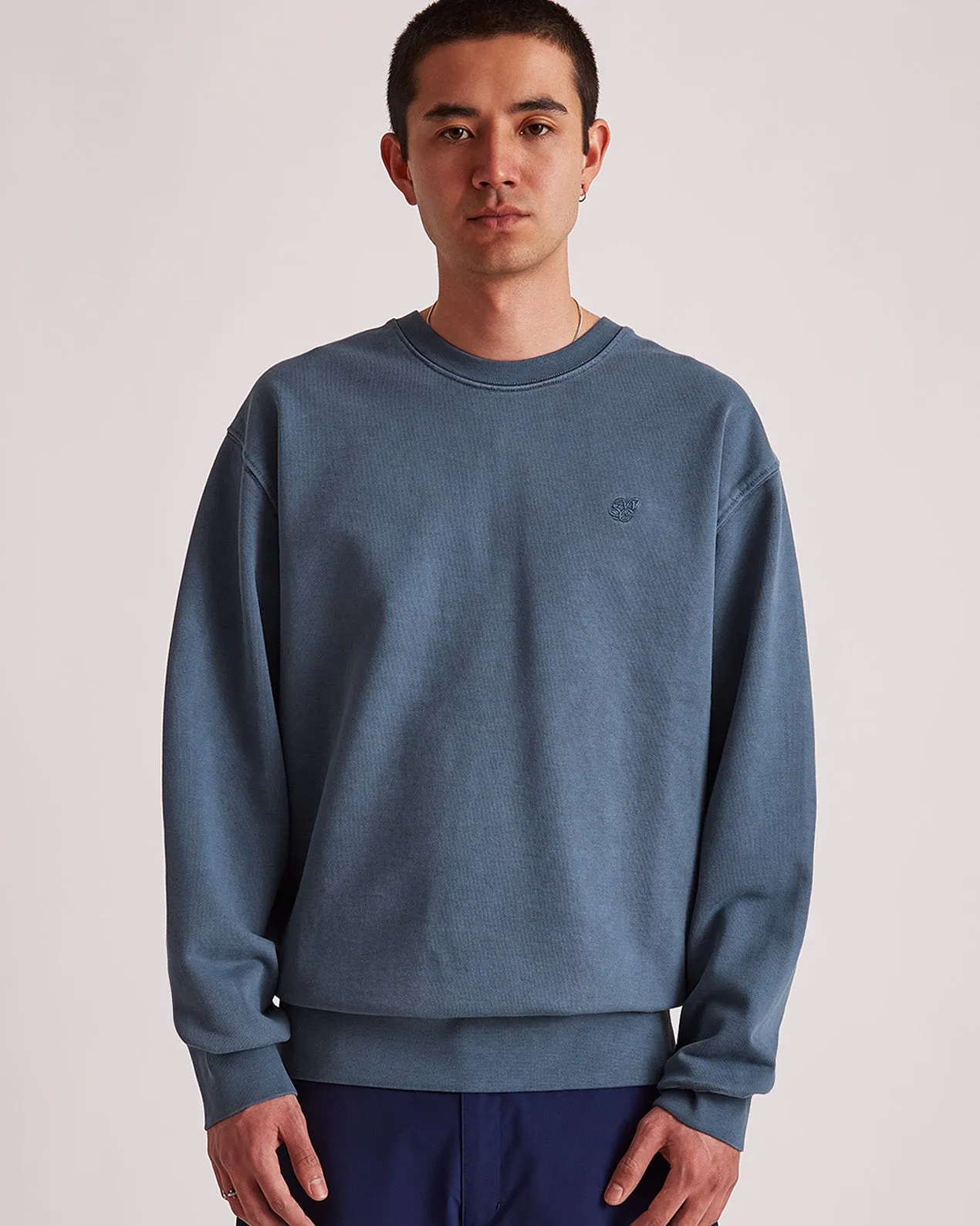 Pigment Dyed SNYC Bowery Crew sold by Saturdays New York City product image thumbnail 3