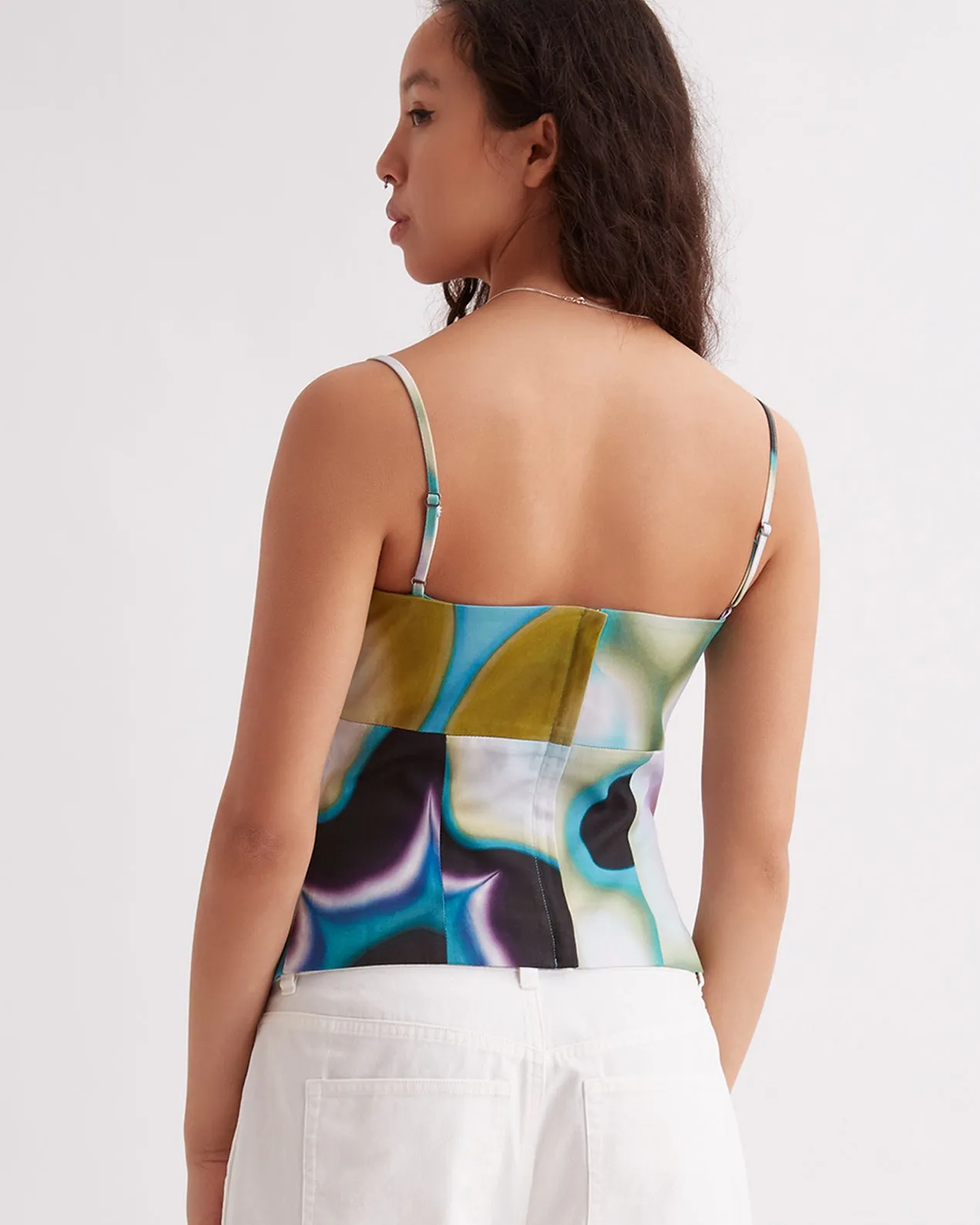 Paula Shawna X Tank Top sold by Saturdays New York City product image thumbnail 4