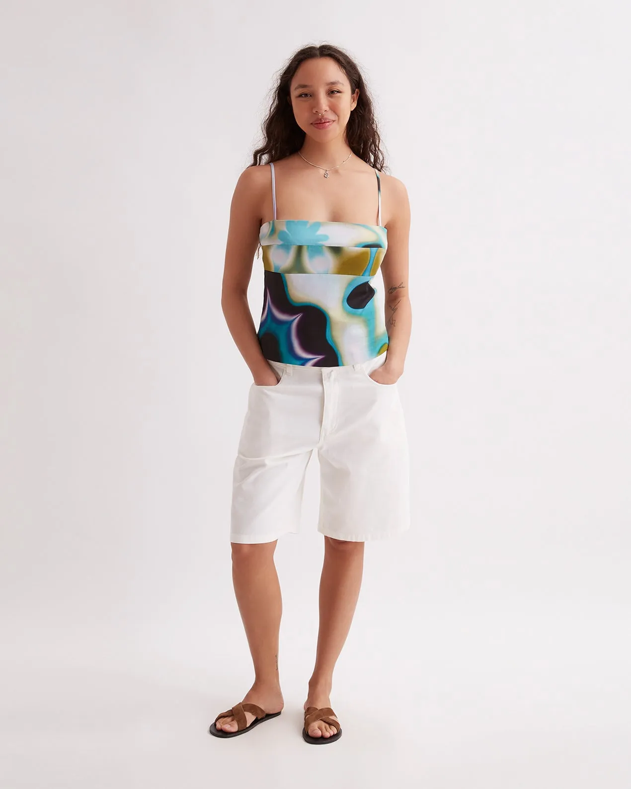 Paula Shawna X Tank Top sold by Saturdays New York City product image thumbnail 2