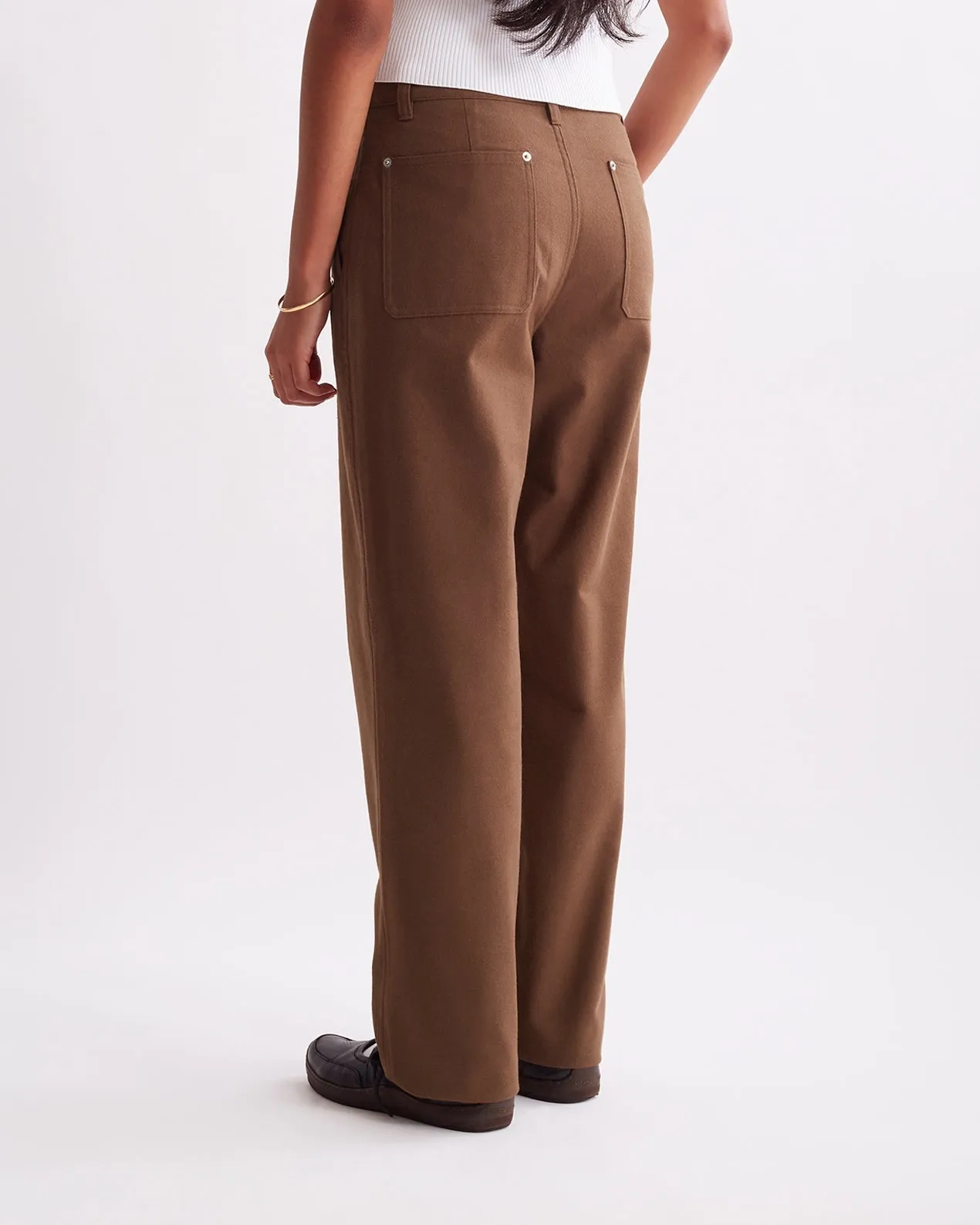 Mulberry Brushed Cotton Workwear Pant sold by Saturdays New York City product image thumbnail 4