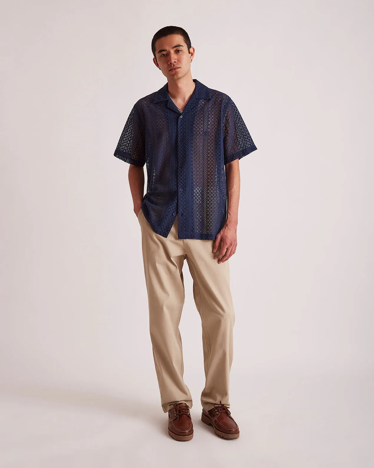 Canty Cotton Lace SS Shirt sold by Saturdays New York City product image thumbnail 2