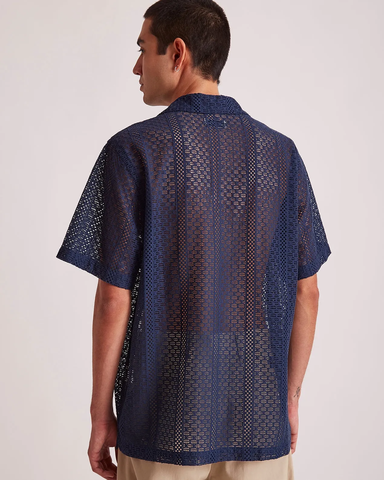 Canty Cotton Lace SS Shirt sold by Saturdays New York City product image thumbnail 4