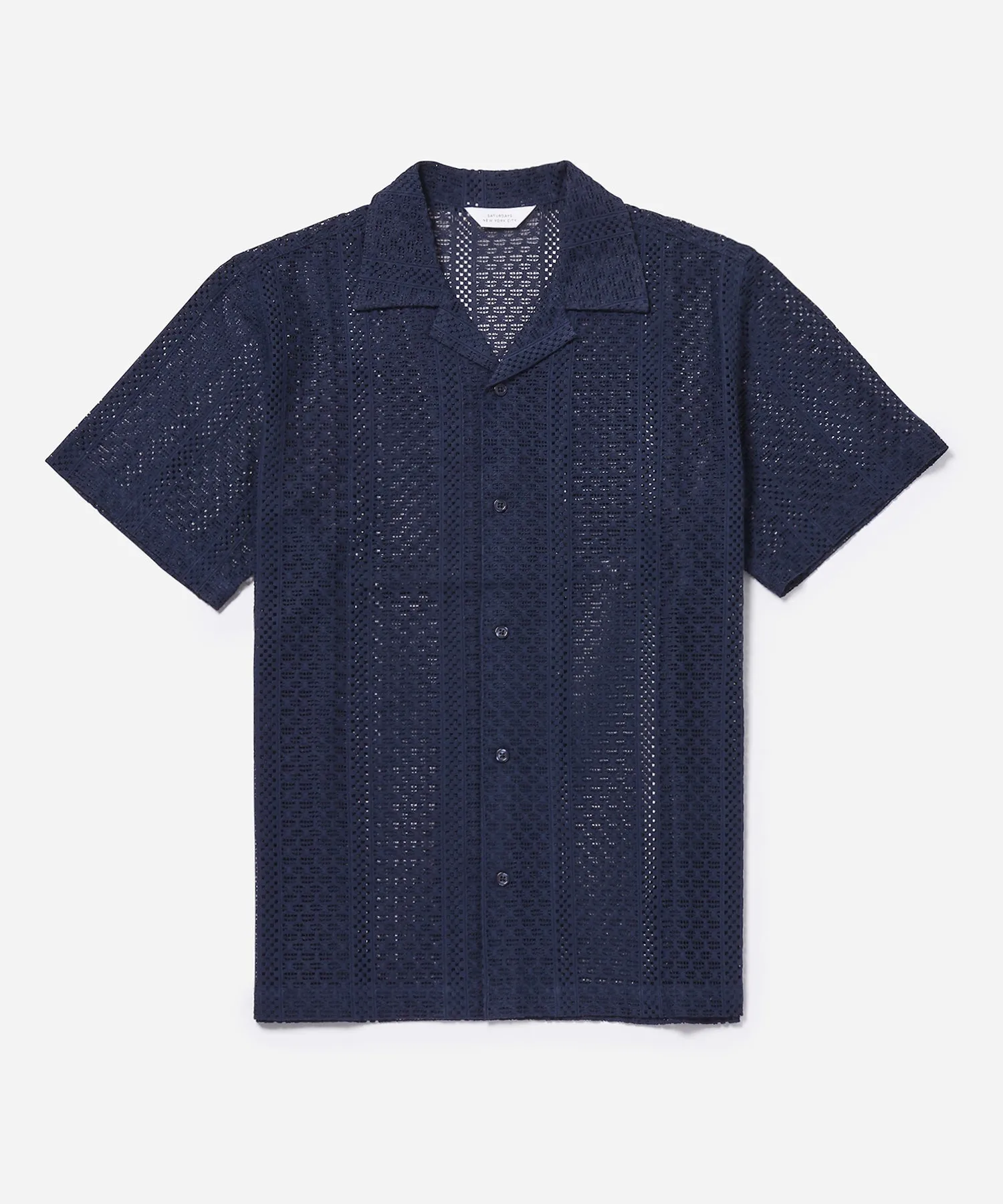 Canty Cotton Lace SS Shirt sold by Saturdays New York City