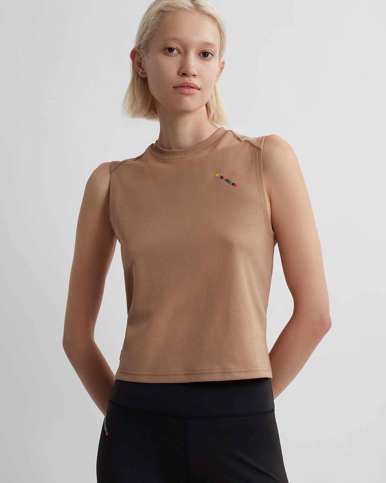 All Terrain Lightweight Cropped Tank sold by Saturdays New York City product image thumbnail 2