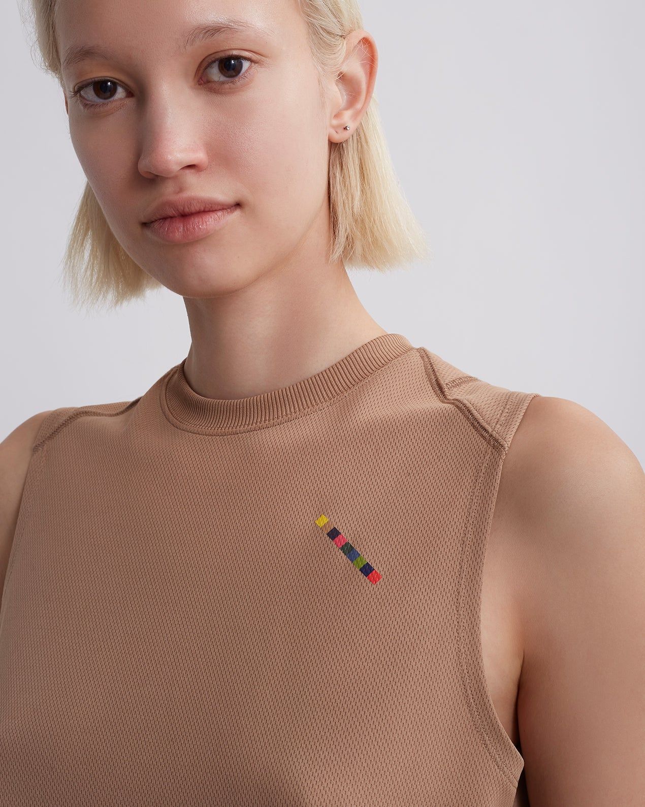 All Terrain Lightweight Cropped Tank sold by Saturdays New York City product image thumbnail 4