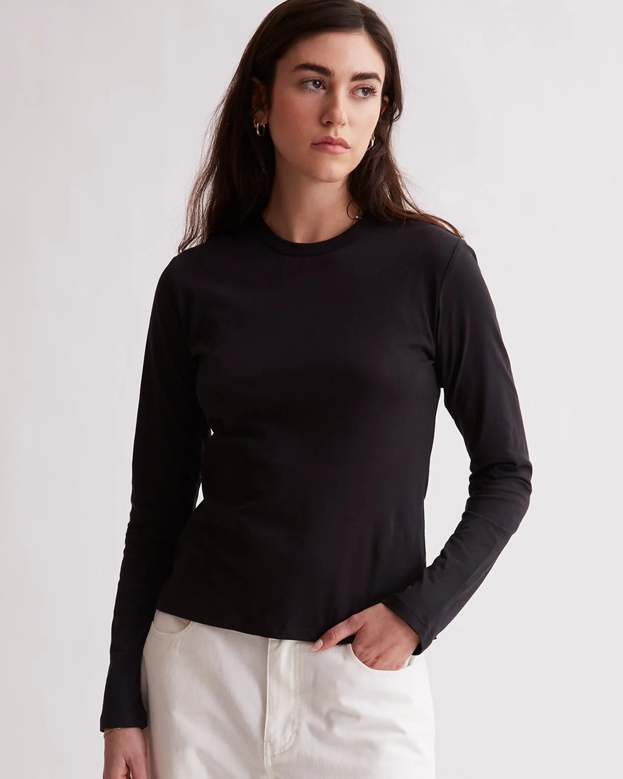 Lightweight Jersey LS Top sold by Saturdays New York City product image thumbnail 3