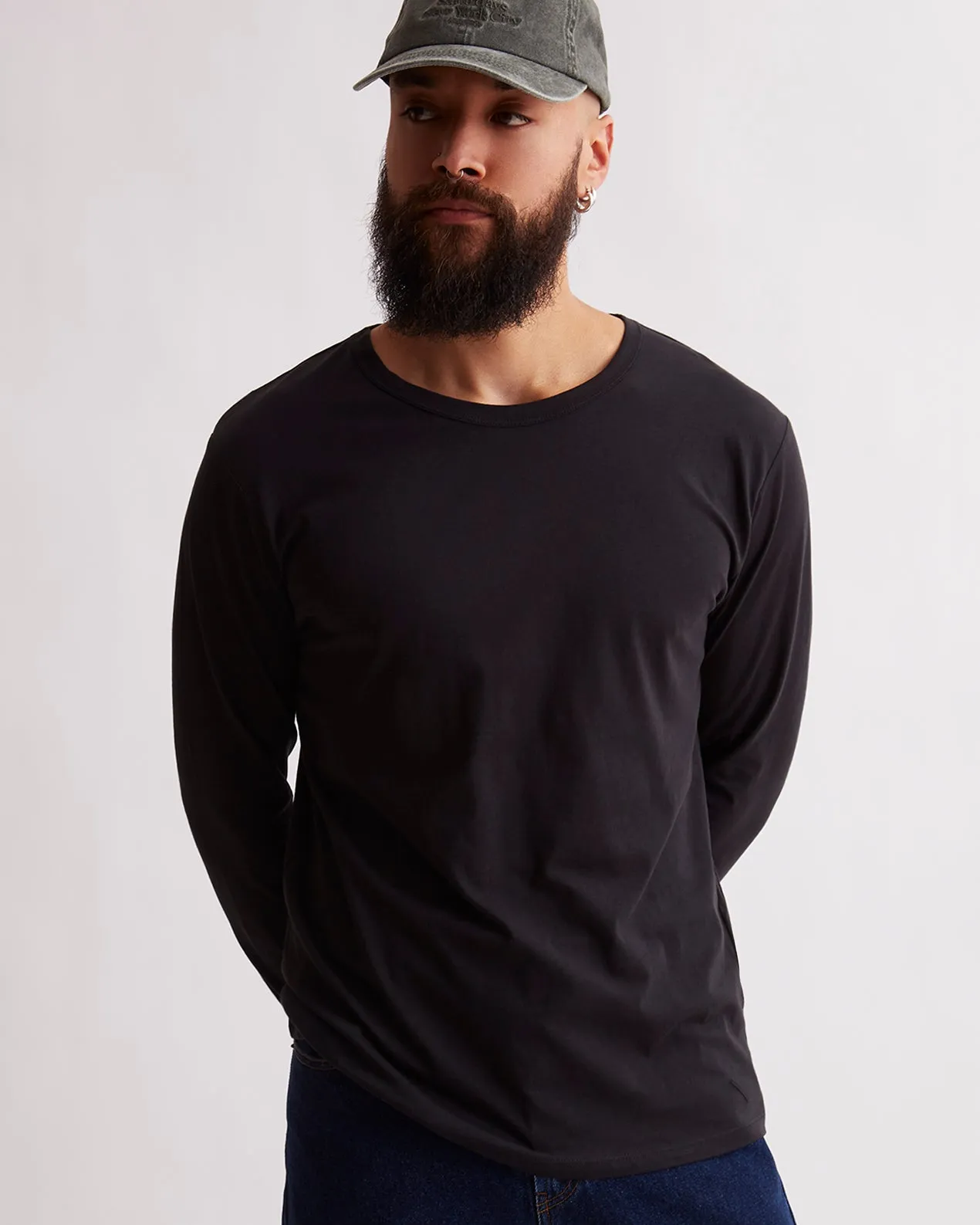 Lightweight Jersey LS Tee sold by Saturdays New York City product image thumbnail 3