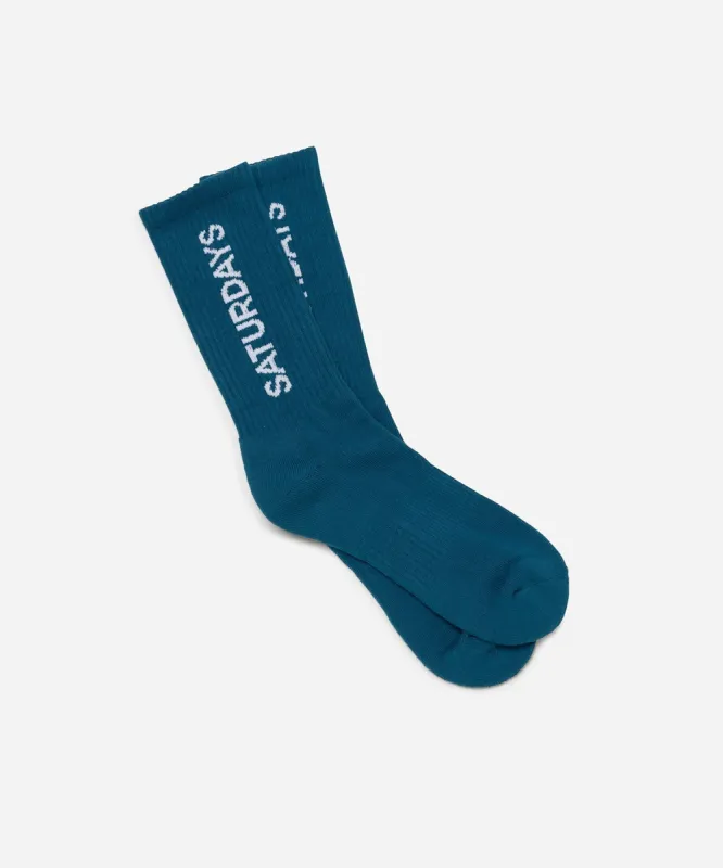 Logo Sock sold by Saturdays New York City