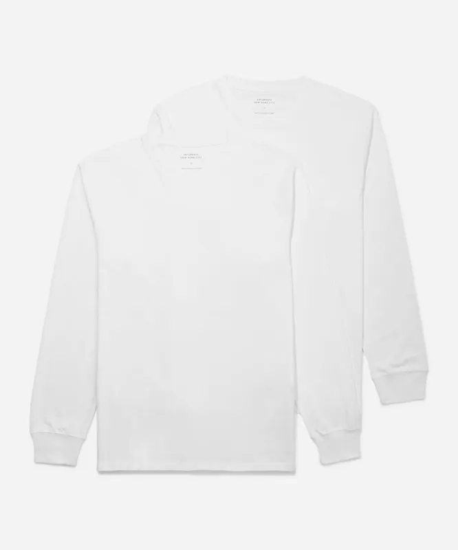 Two Pack Standard Long Sleeve Tee sold by Saturdays New York City