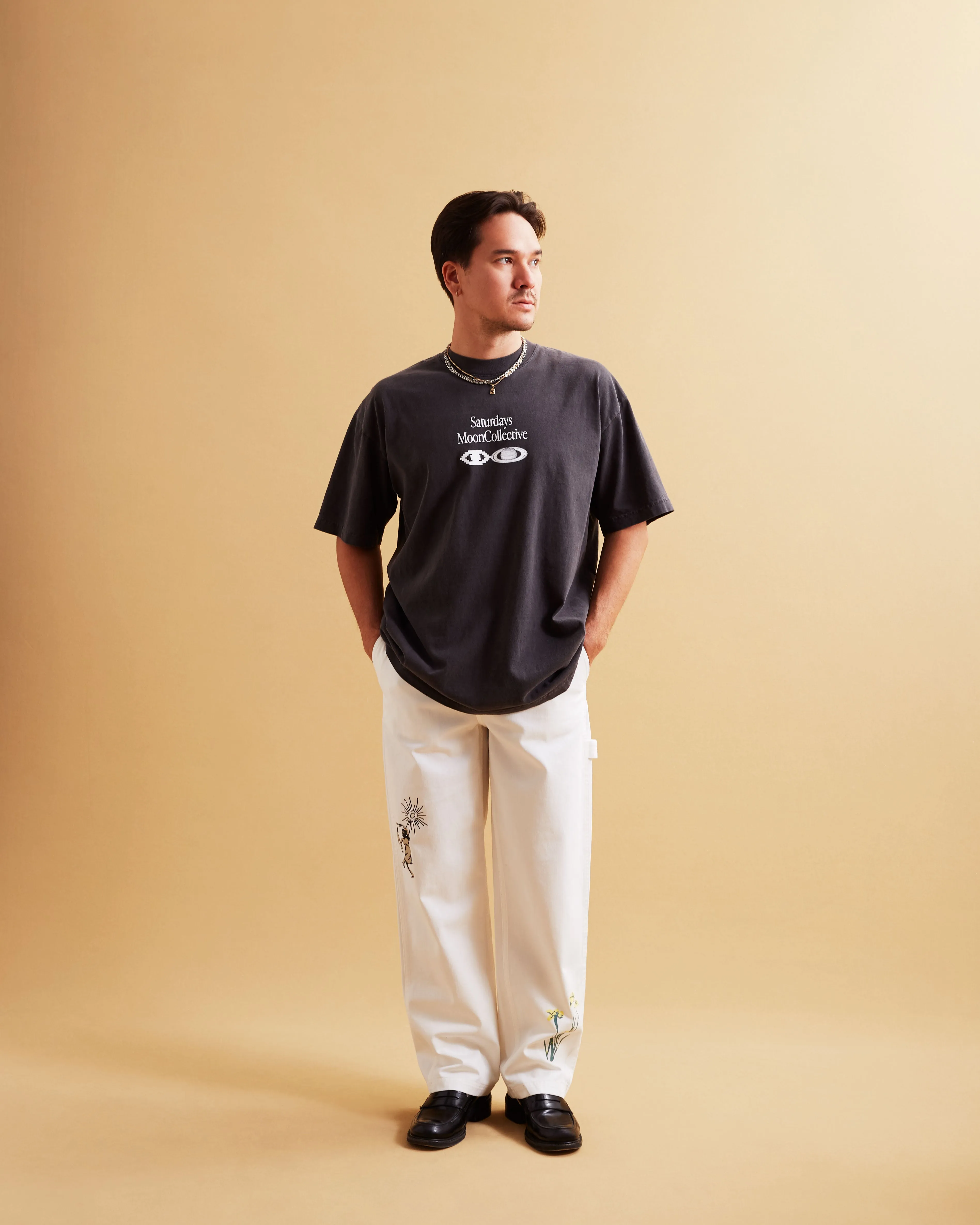 Saturdays x Moon Collective Earth Star Short Sleeve Tee sold by Saturdays New York City product image thumbnail 2