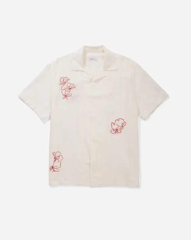 Canty SZ Embroidered Gauze Short Sleeve Shirt sold by Saturdays New York City