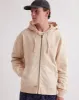 Canal Pigment Dyed Zip Hoodie sold by Saturdays New York City