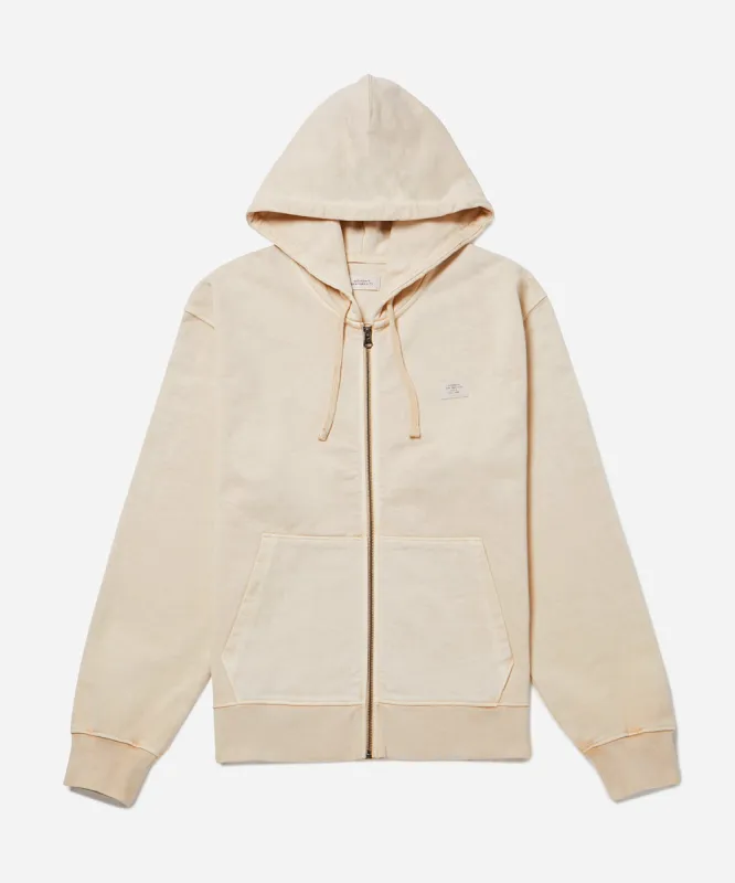 Canal Pigment Dyed Zip Hoodie sold by Saturdays New York City