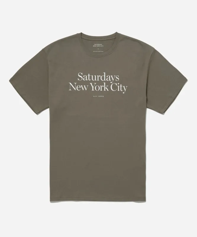 Miller Standard Short Sleeve Tee sold by Saturdays New York City