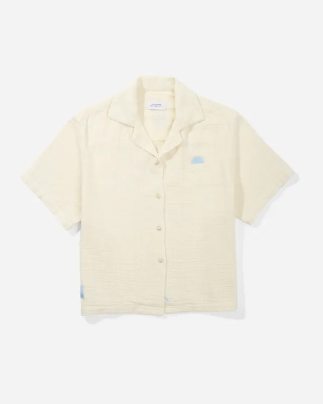 Dani Cotton Gauze Short Sleeve Shirt sold by Saturdays New York City