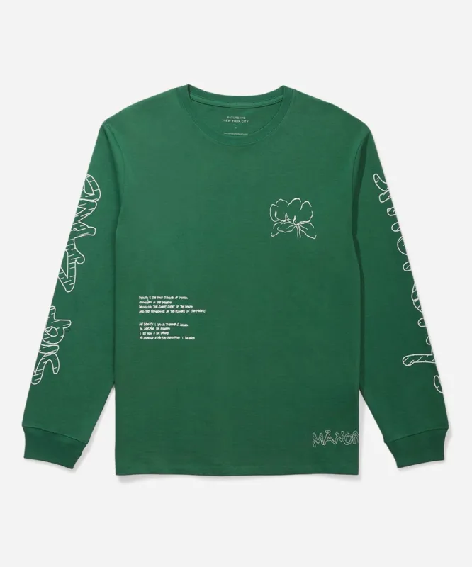 Manoa Patchwork Standard Long Sleeve Tee sold by Saturdays New York City