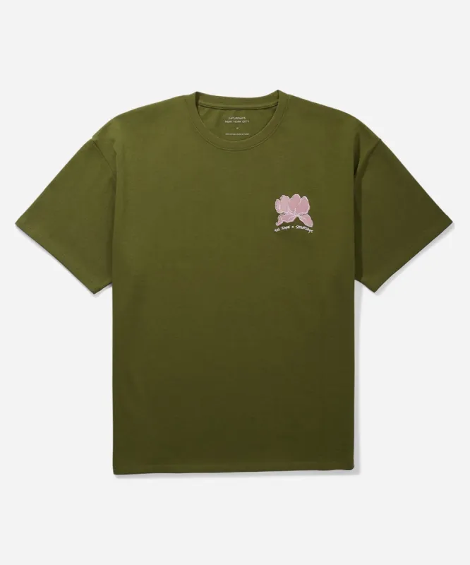 SZ SNYC Relaxed Fit Short Sleeve Tee made by Saturdays New York City