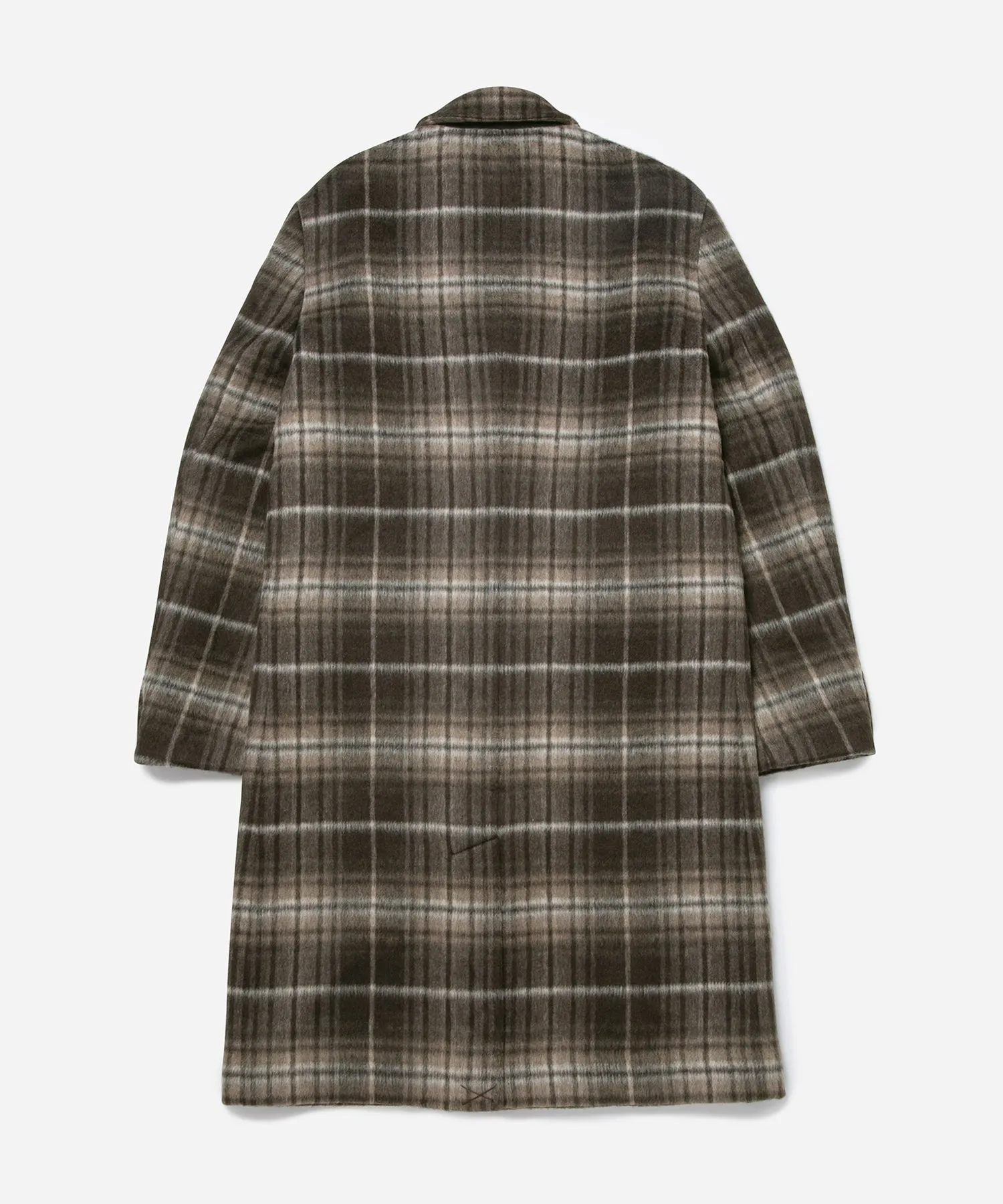 Morgan Plaid Topcoat sold by Saturdays New York City product image thumbnail 5