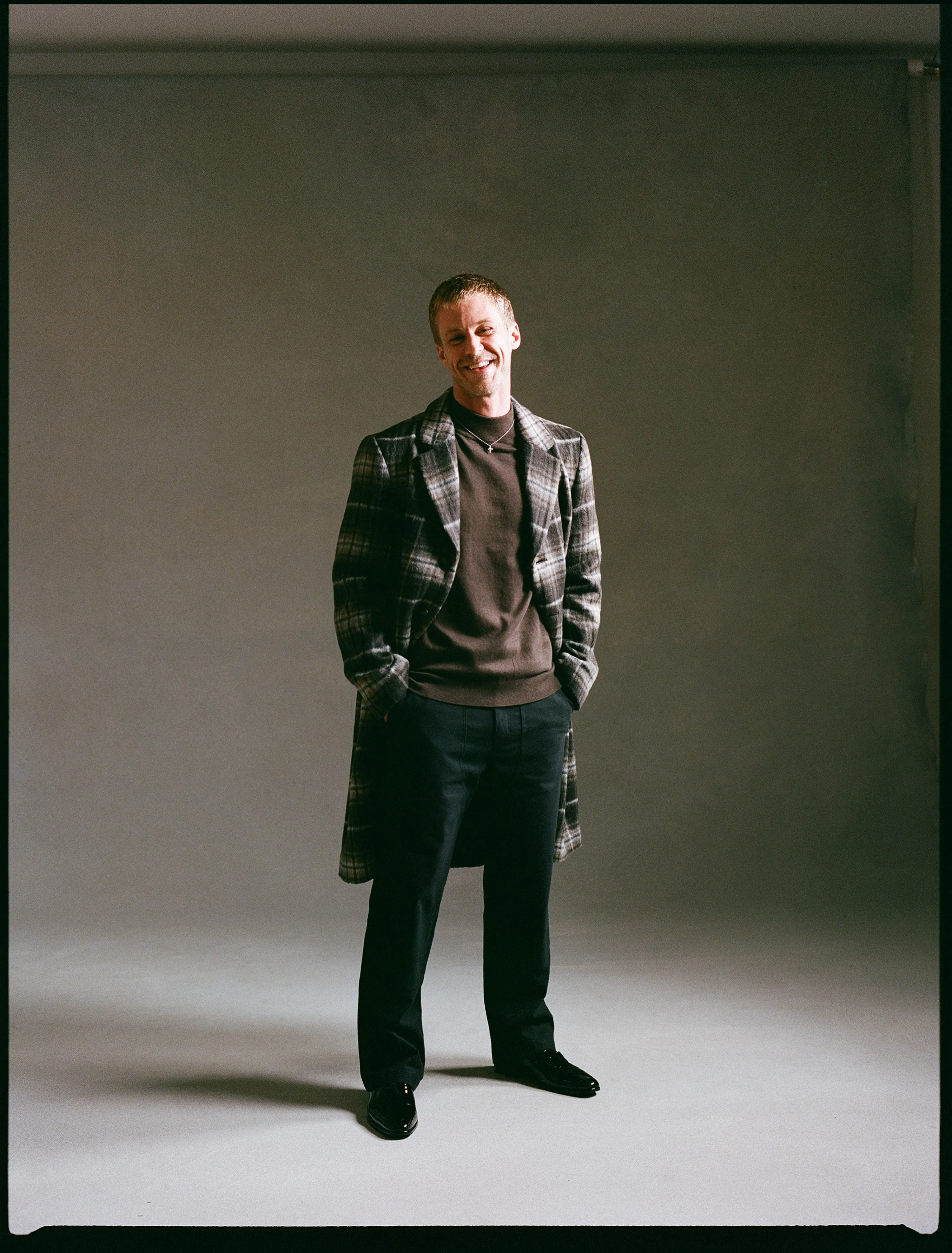 Morgan Plaid Topcoat sold by Saturdays New York City product image thumbnail 2