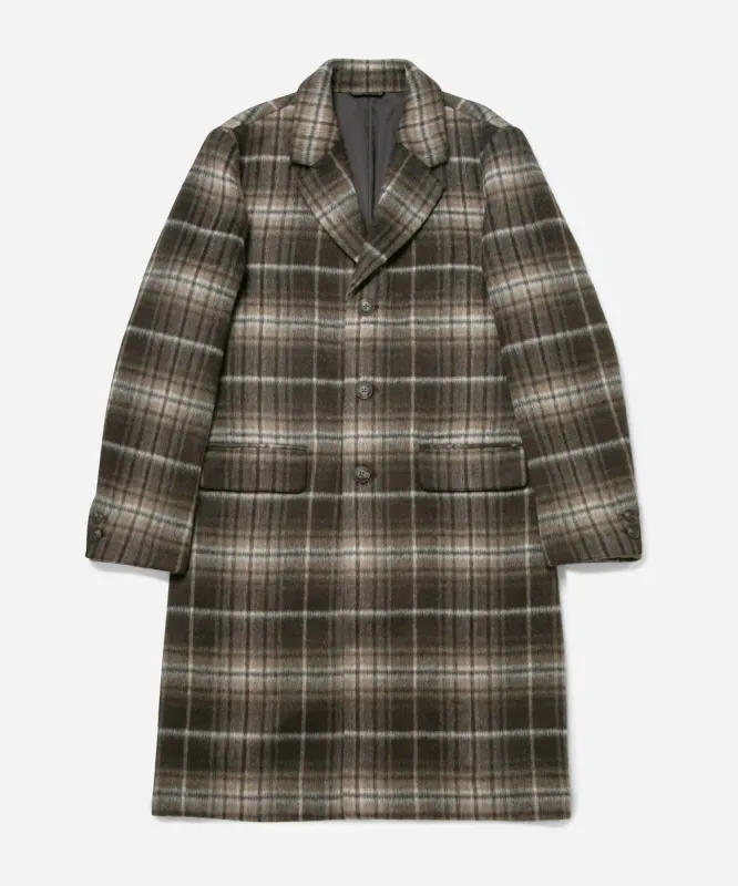 Morgan Plaid Topcoat sold by Saturdays New York City