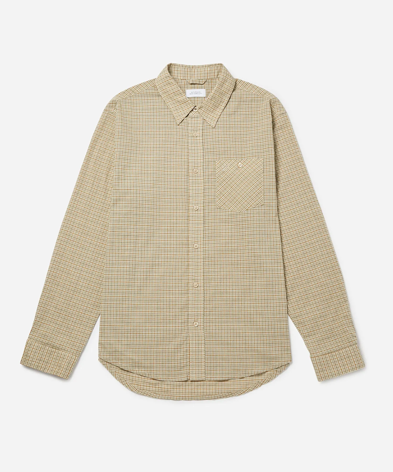 Luis Check LS Shirt sold by Saturdays New York City