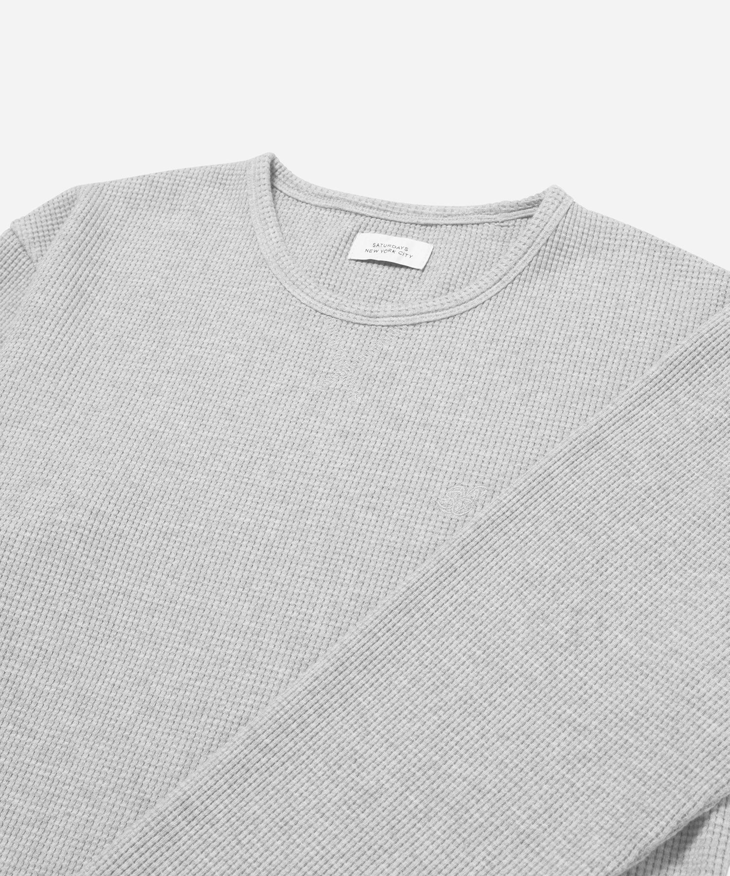 Waffle Standard LS Tee sold by Saturdays New York City product image thumbnail 4