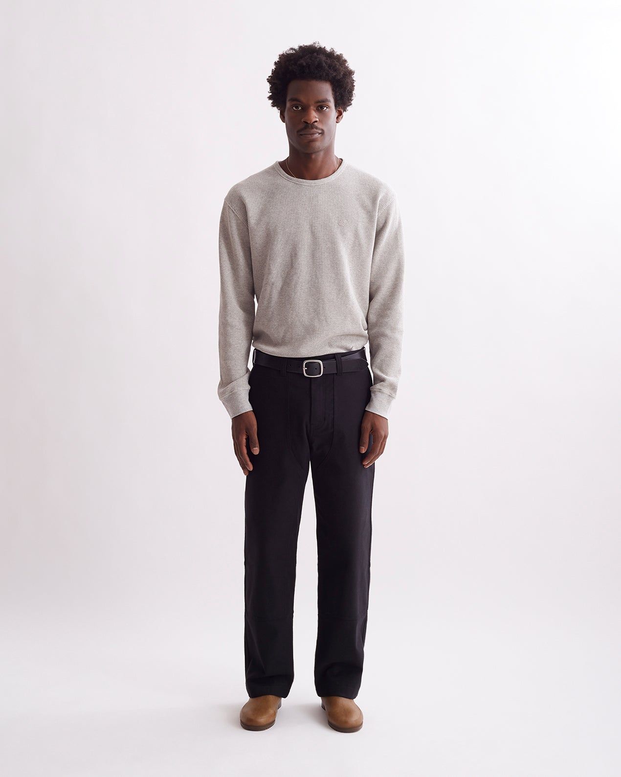 Waffle Standard LS Tee sold by Saturdays New York City product image thumbnail 2