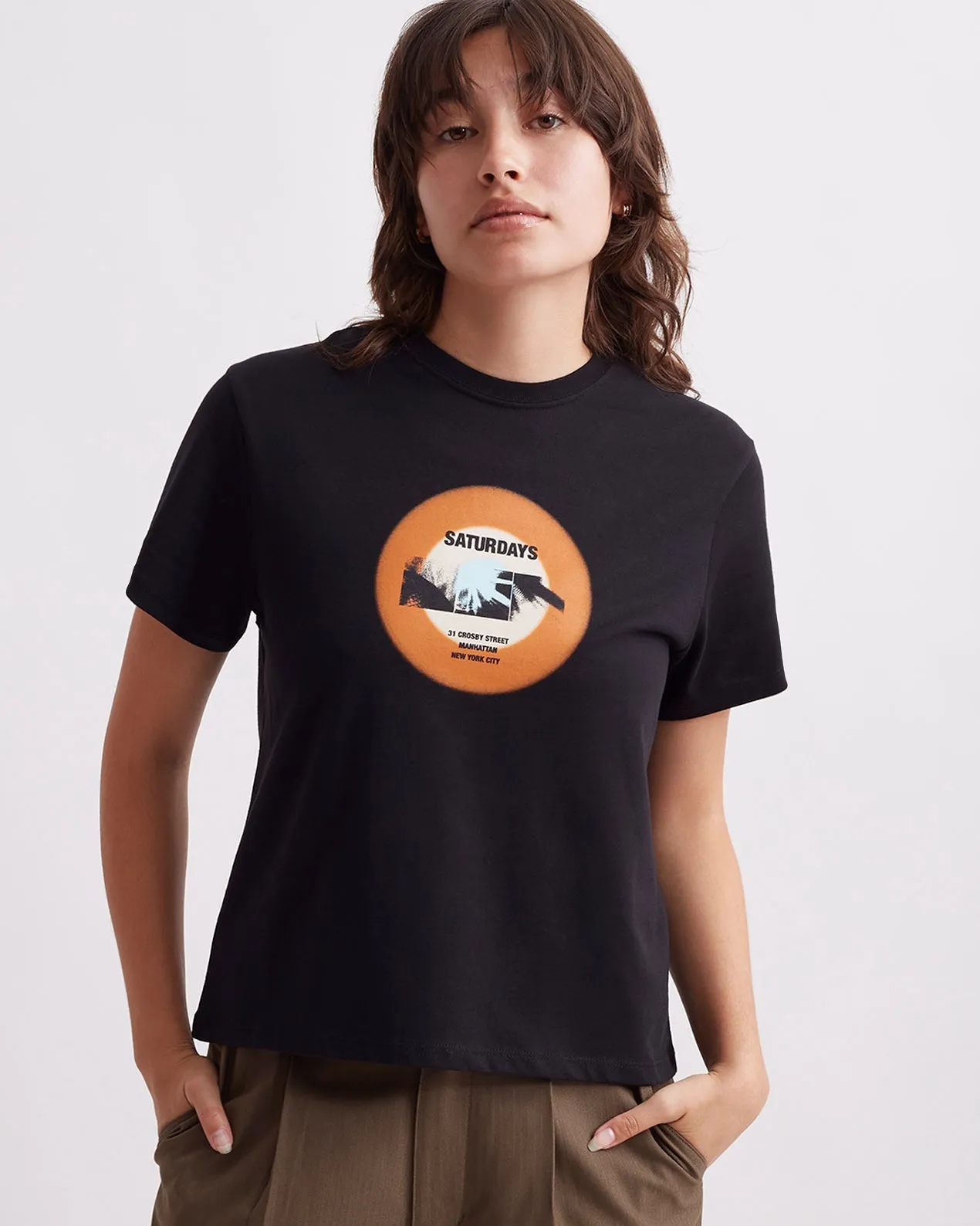 Disco Standard Short Sleeve Tee sold by Saturdays New York City product image thumbnail 3