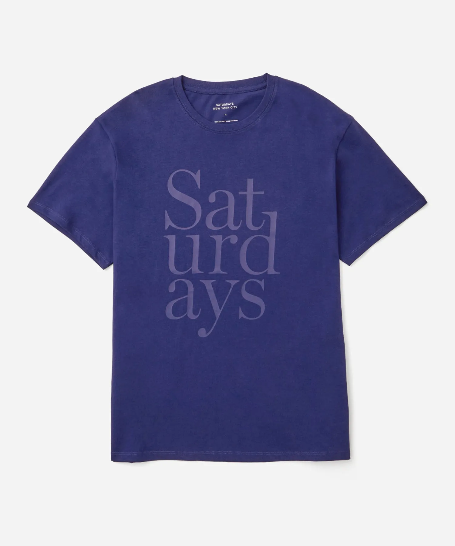 Miller Stacked Standard SS Tee sold by Saturdays New York City
