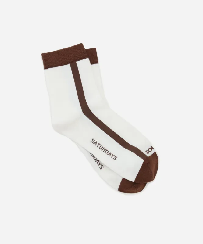 Sound Waves Sock sold by Saturdays New York City