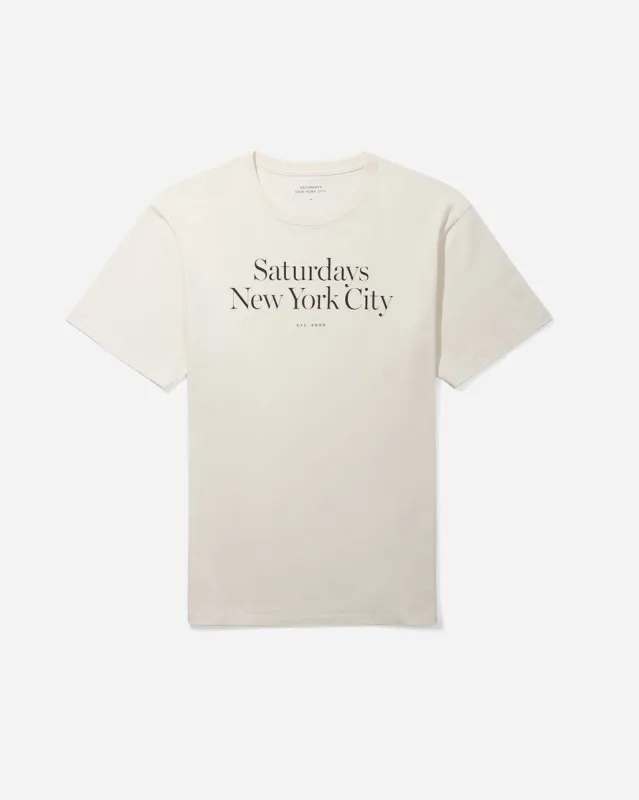 Miller Standard Short Sleeve Tee sold by Saturdays New York City
