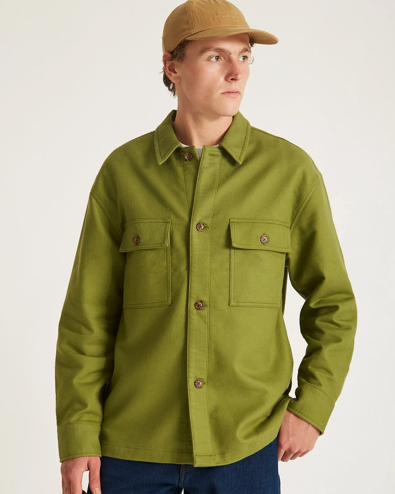 Driessen Overshirt sold by Saturdays New York City product image thumbnail 3