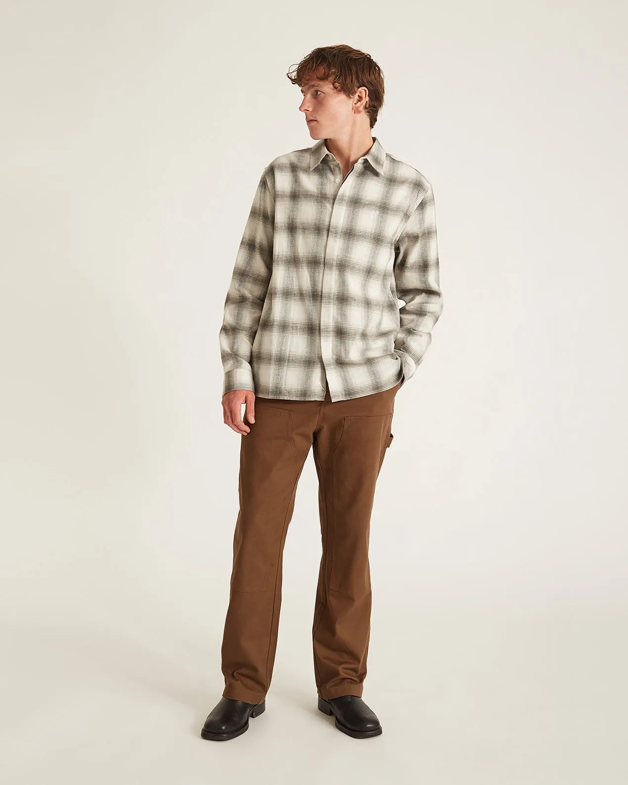 Mickey Cotton Linen Long Sleeve Shirt sold by Saturdays New York City product image thumbnail 2