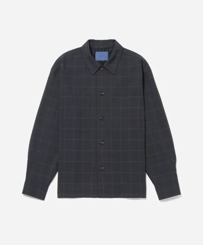 Driessen Gabardine Overshirt sold by Saturdays New York City