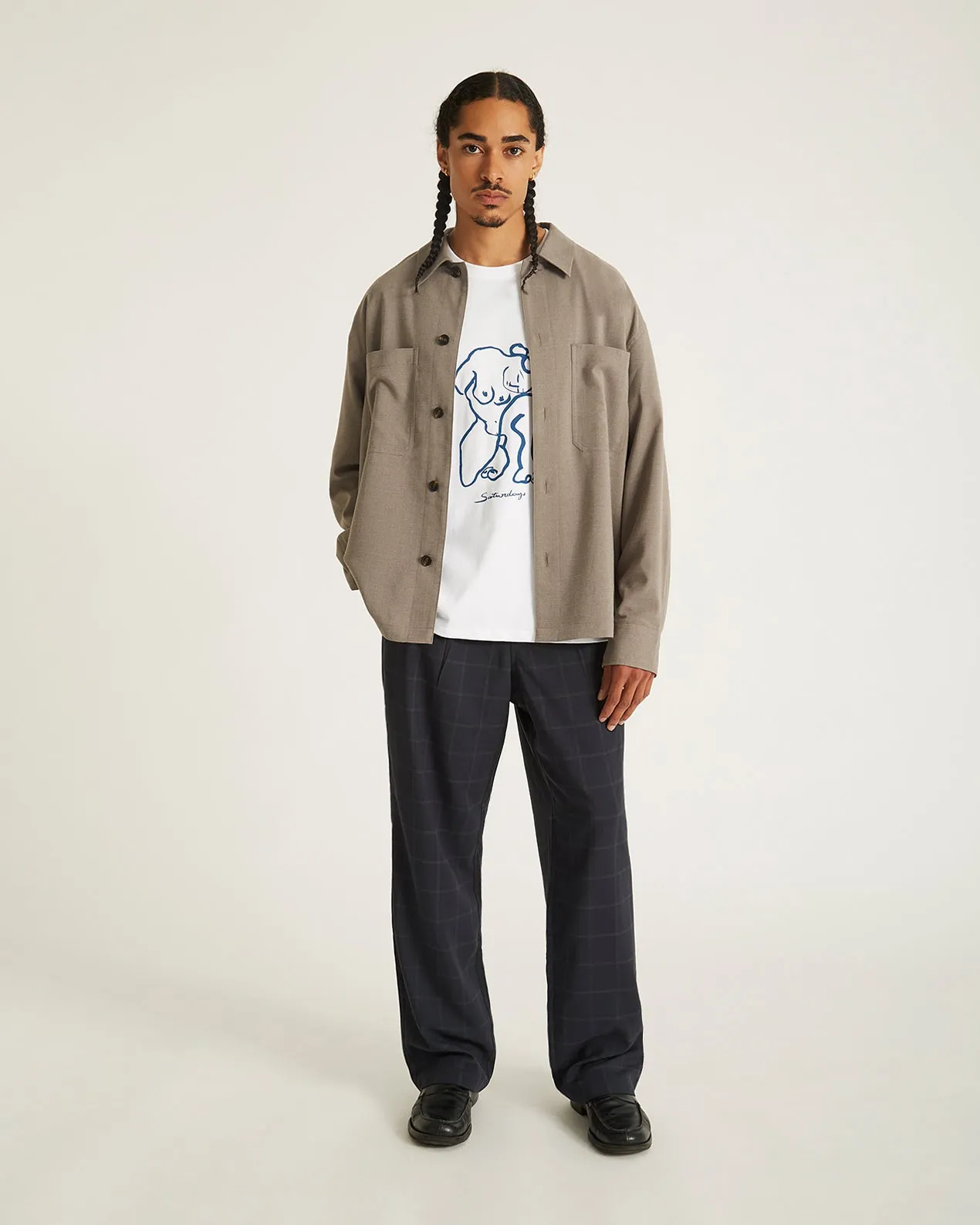 Driessen Gabardine Overshirt sold by Saturdays New York City product image thumbnail 2