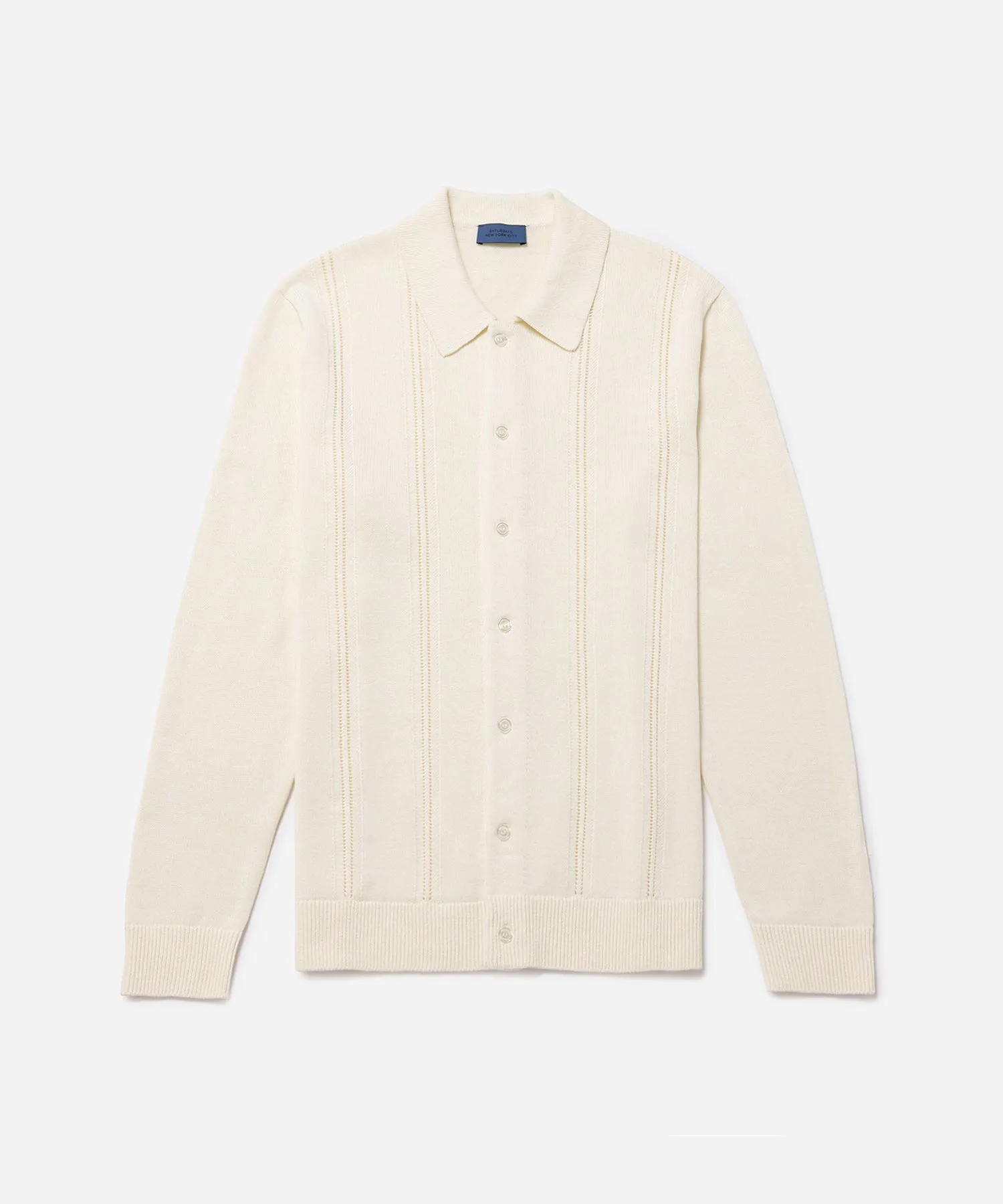 Jahmad Long Sleeve Polo sold by Saturdays New York City