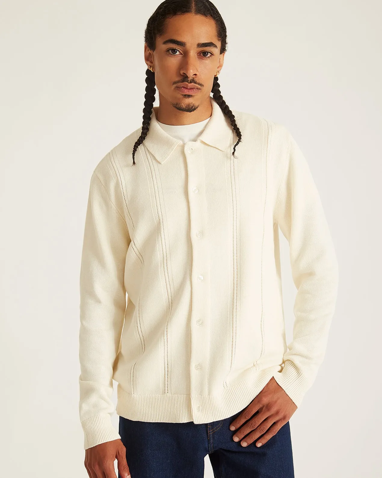 Jahmad Long Sleeve Polo sold by Saturdays New York City product image thumbnail 3