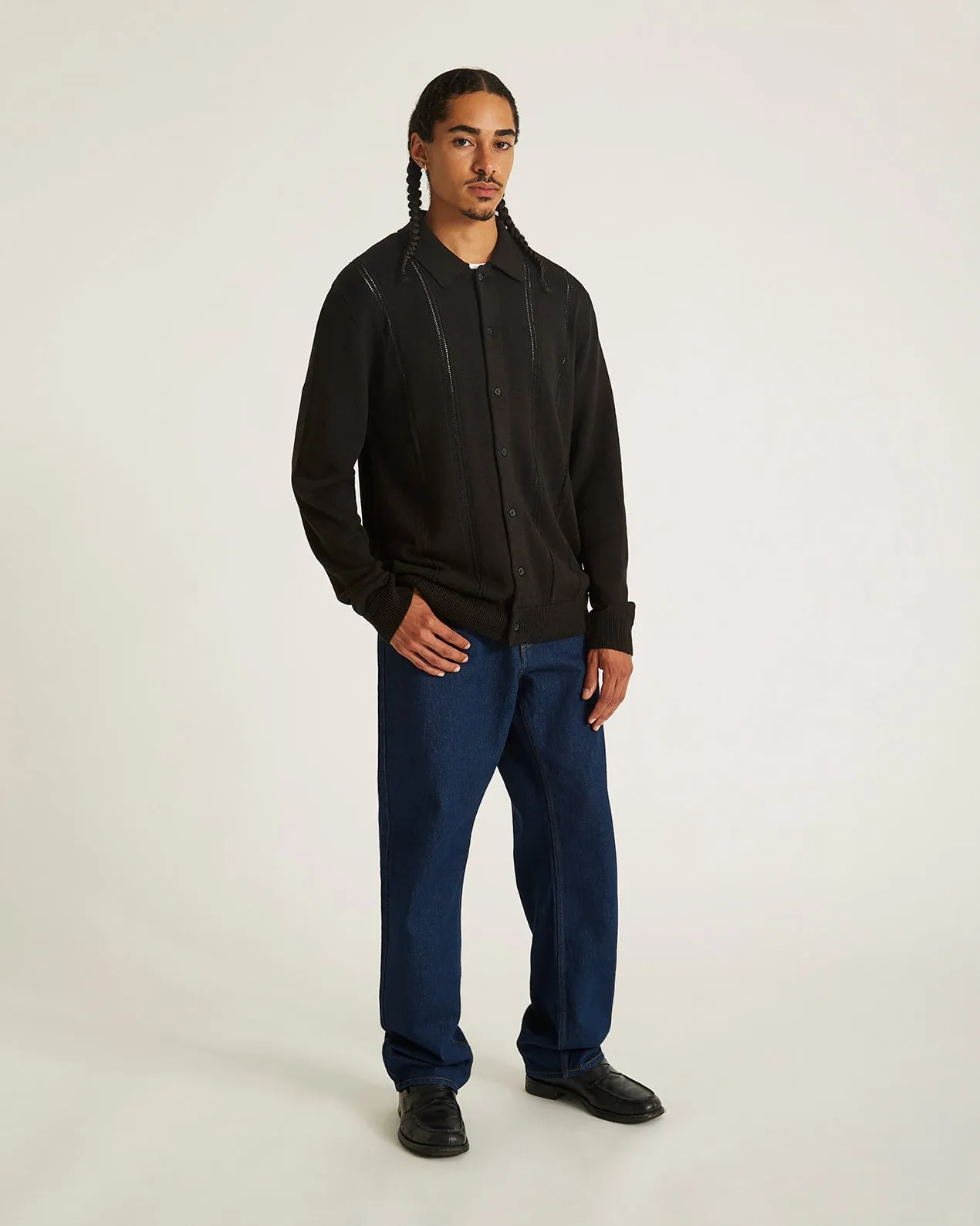 Jahmad Long Sleeve Polo sold by Saturdays New York City product image thumbnail 2